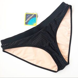 Fabletics Valentina Bikini Bottom Black NWT - L